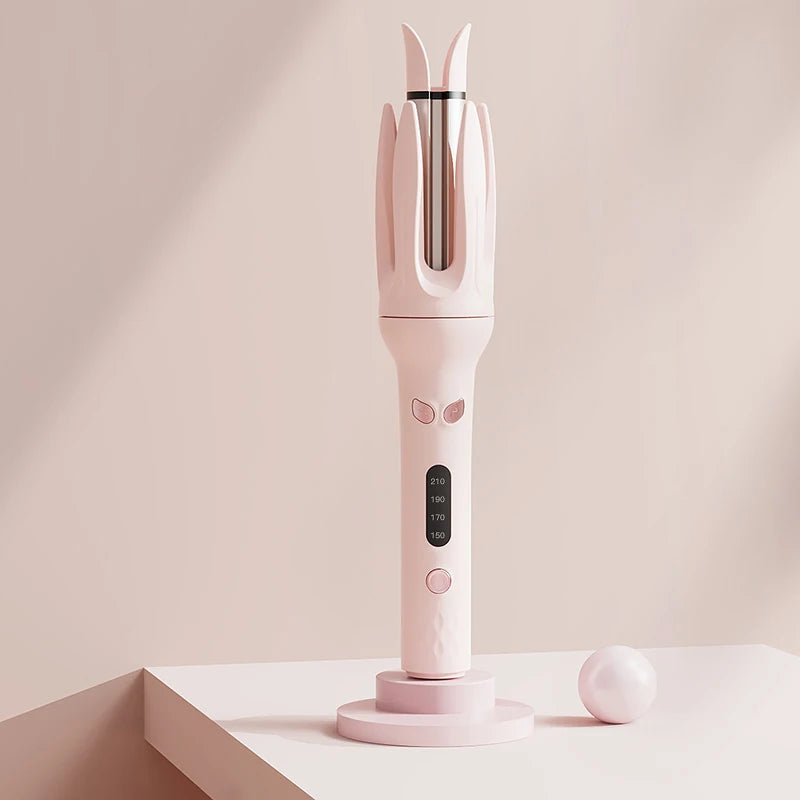 RovaCurl Automatic Curling Wand — 28mm Ceramic, Anti-Tangle